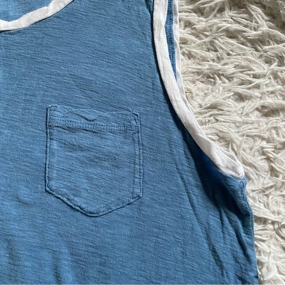 JAMES PERSE Sleeveless Ringer Tee size 2 - Picture 2 of 8